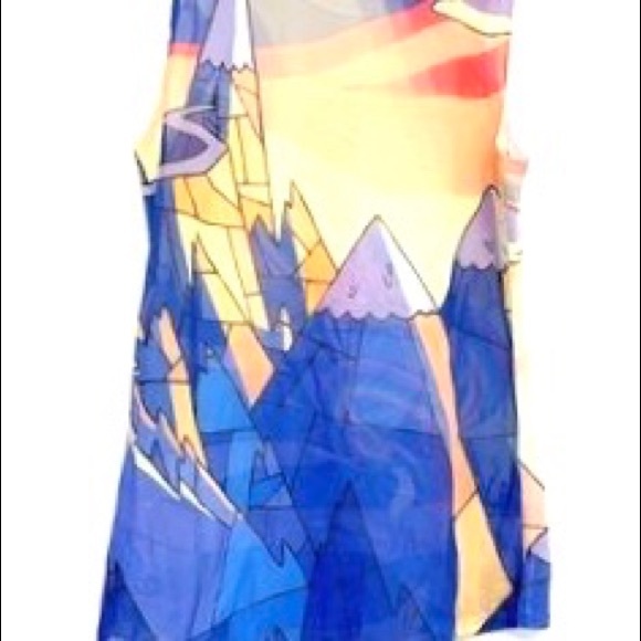 Adventure Time Tank with Sheer Back - Picture 4 of 6